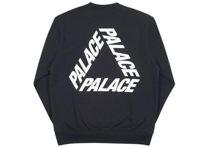 Palace P-3 Crew Black