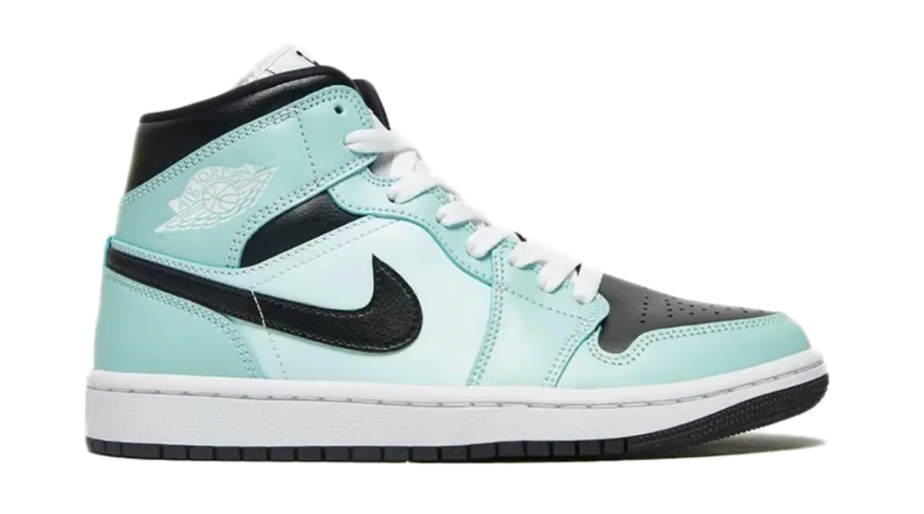 Jordan 1 Mid Aqua Blue Tint (W)