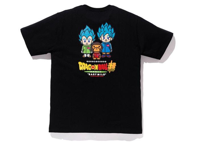 BAPE x Dragonball Super Son Goku & Vegata Tee Black