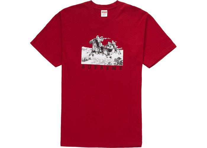 Supreme Riders Tee Red