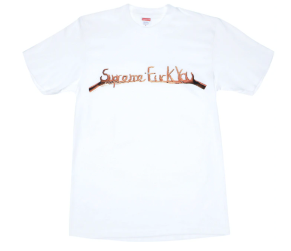 Supreme Fuck You Tee White