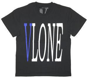 Vlone Staple Tee Black/Blue