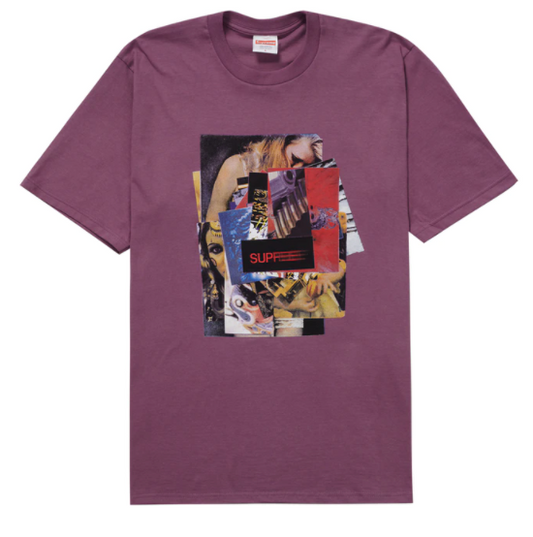 Supreme Stack Tee Plum