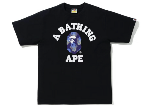 BAPE Storm College Tee Black/Purple