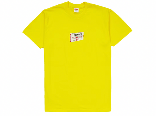 Supreme Luden's Tee Yellow