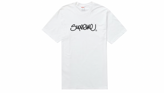 Supreme Handstyle Tee White