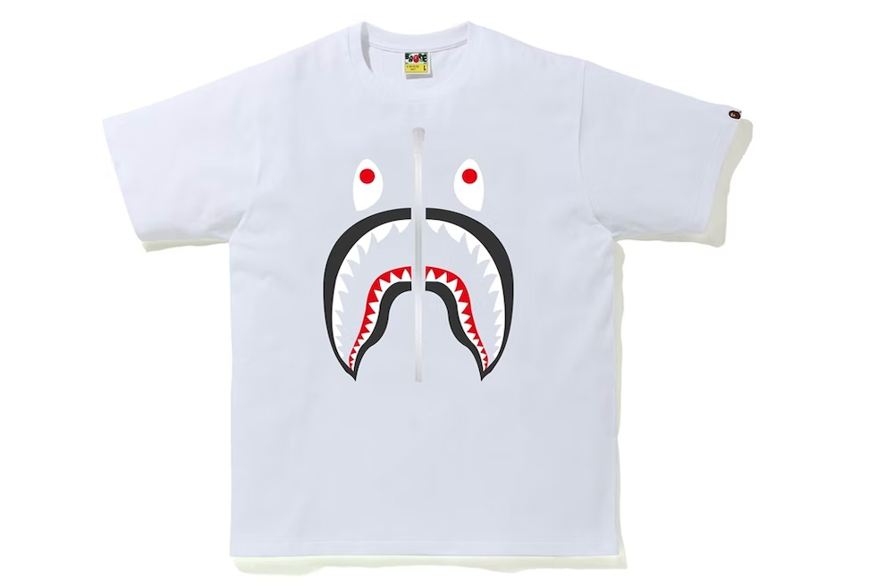 BAPE Shark Tee (SS20) White