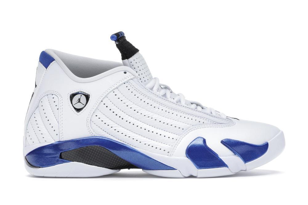 Jordan 14 Retro White Hyper Royal