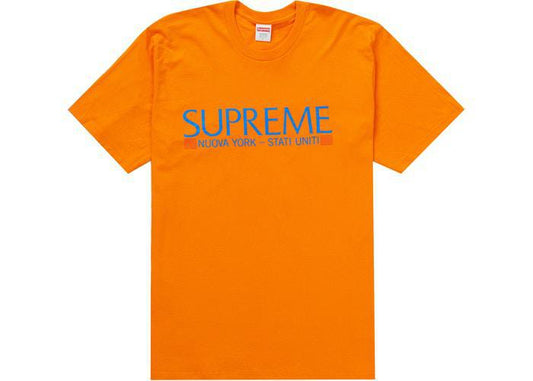 Supreme Nuova York Tee Orange