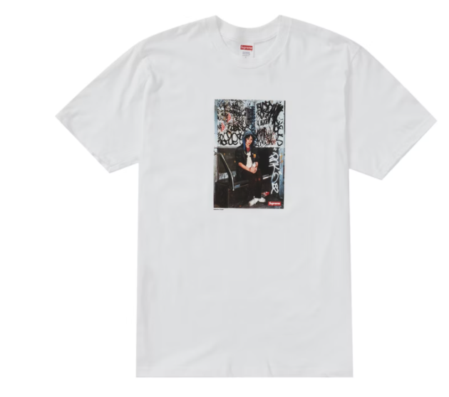 Supreme Lady Pink Tee White