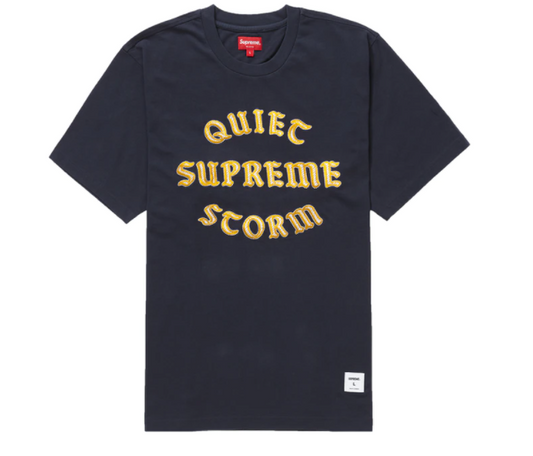 Supreme Quiet Storm S/S Tee Navy