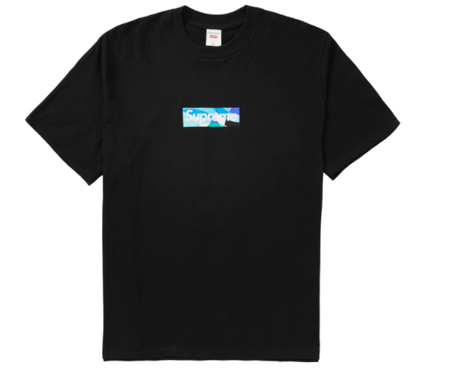 Supreme Emilio Pucci Box Logo Tee Black/Blue