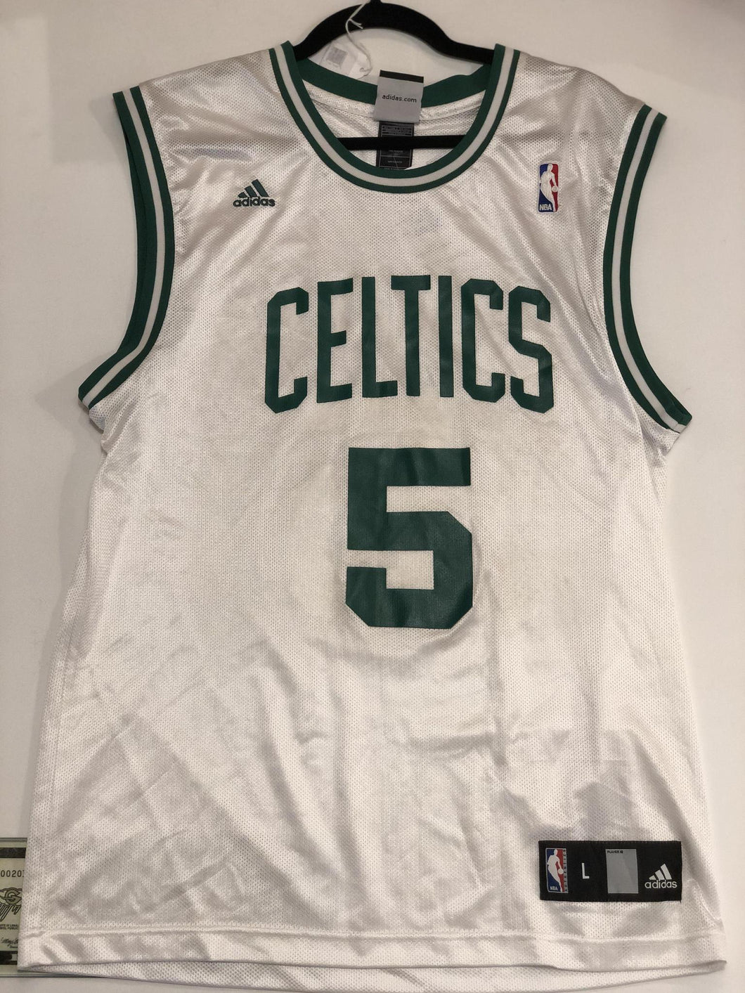 Celtics Jersey (White) Garnett #5