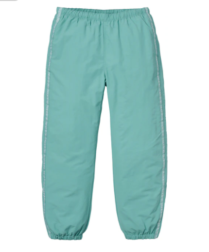 Supreme Tonal Taping Track Pant Pale Green