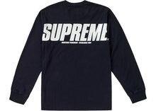 Load image into Gallery viewer, Supreme Trademark L/S Top Black