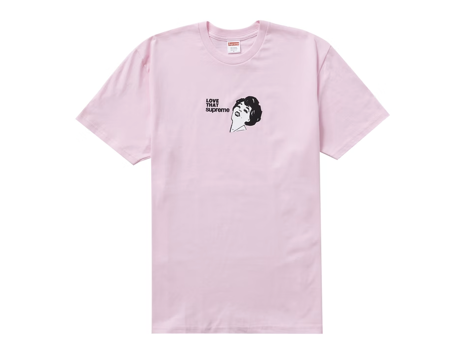 Supreme Love That Tee Light Pink