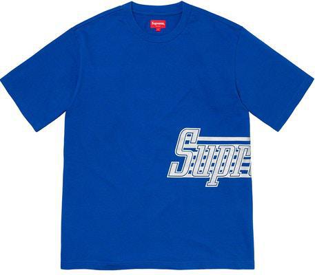 Supreme Side Logo S/S Top Royal