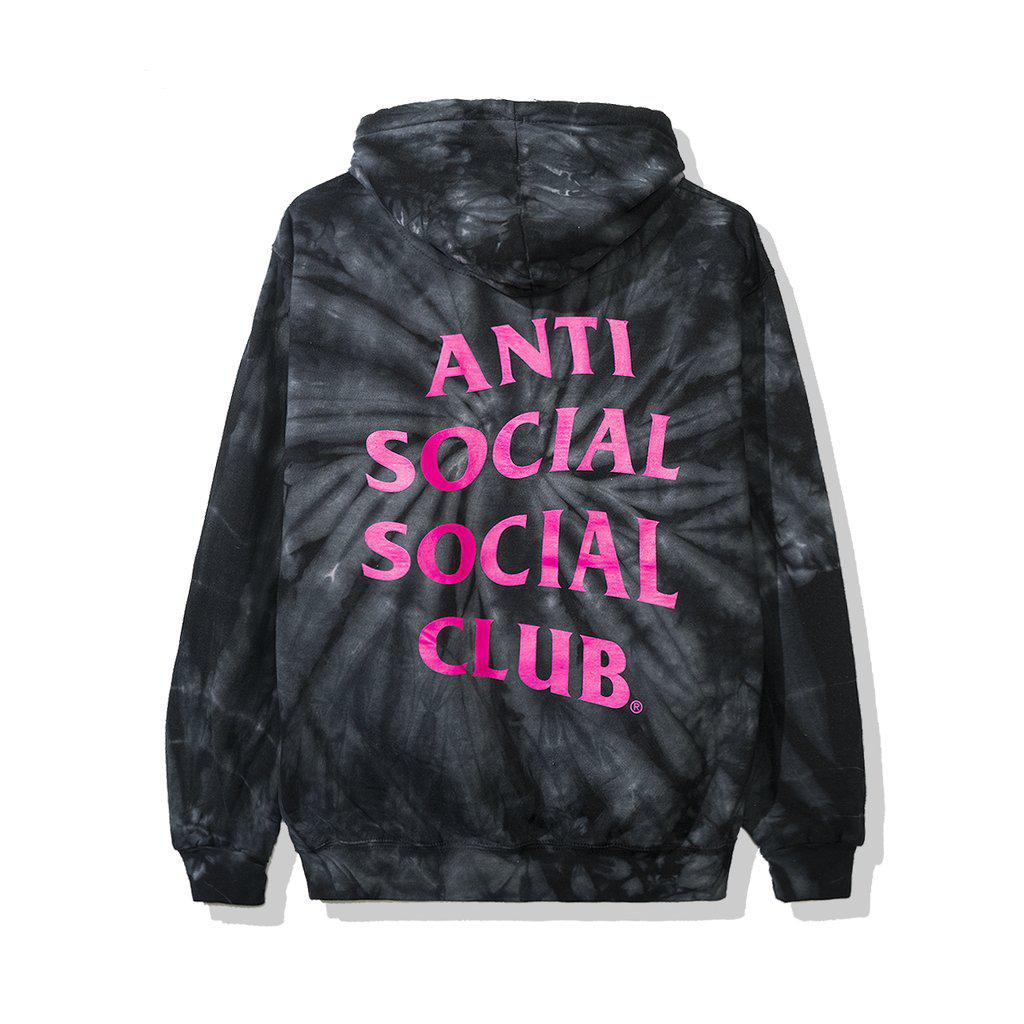 assc Laguna hoodie fw19 black tie dye