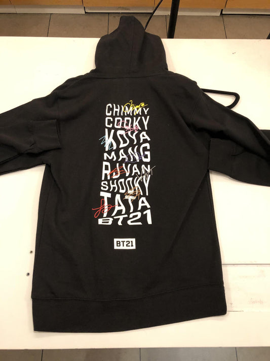 Anti Social Social Club x BT21 Hoodie Black