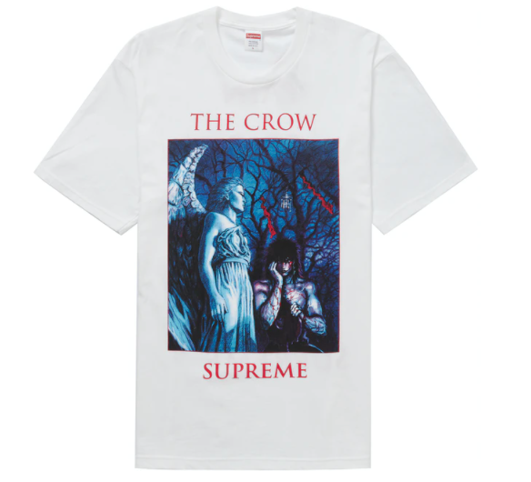 Supreme The Crow Tee White