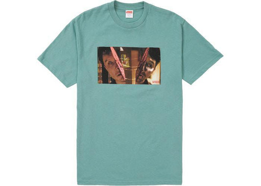 Supreme Split Tee Dusty Teal