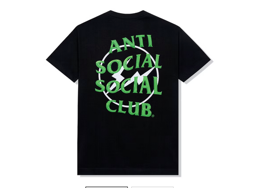 Anti Social Social Club x Fragment Precious Petals Tee (FW22) Black Green