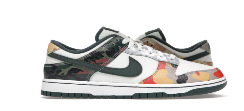 Nike Dunk Low SE Sail Multi-Camo