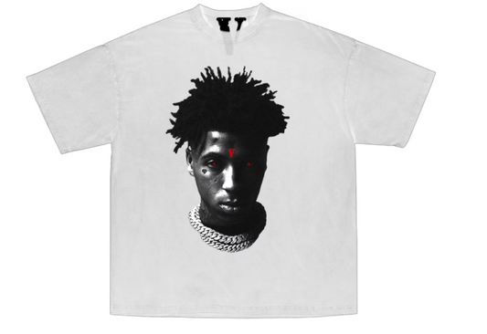 YoungBoy NBA x Vlone Reaper's Child Tee White