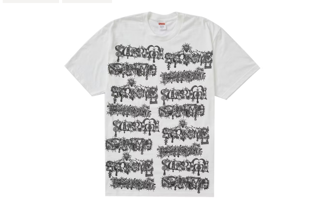 Supreme Wombat Tee White