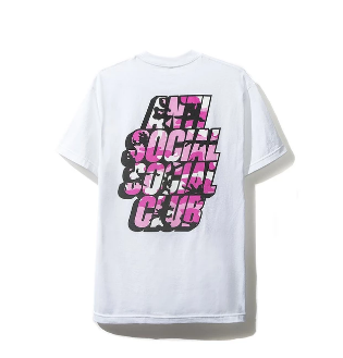 Assc Blocked Pink Camo Tee