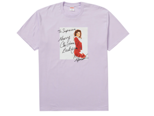 Supreme Mariah Carey Tee Light Purple