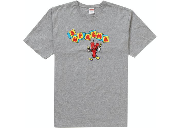 Supreme Dynamite Tee Grey