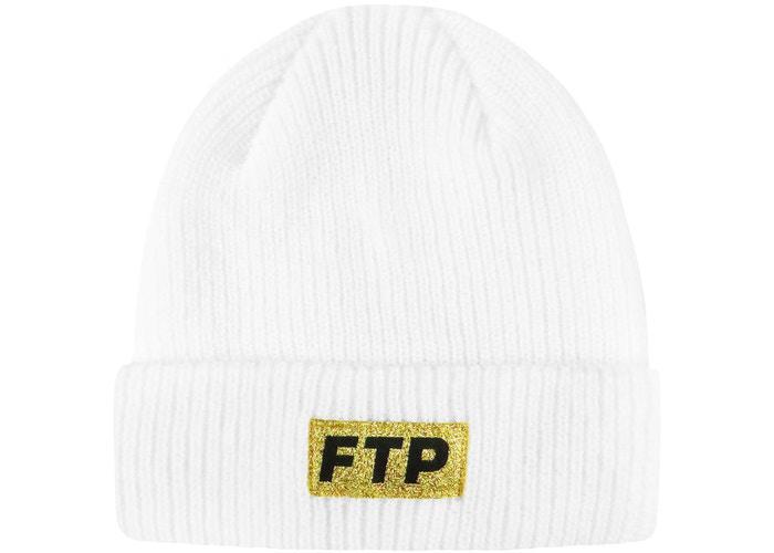 FTP 10 Year Logo Beanie White