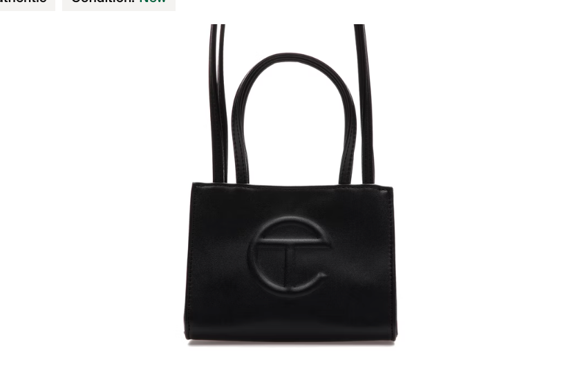 Telfar Shopping Bag Small Black