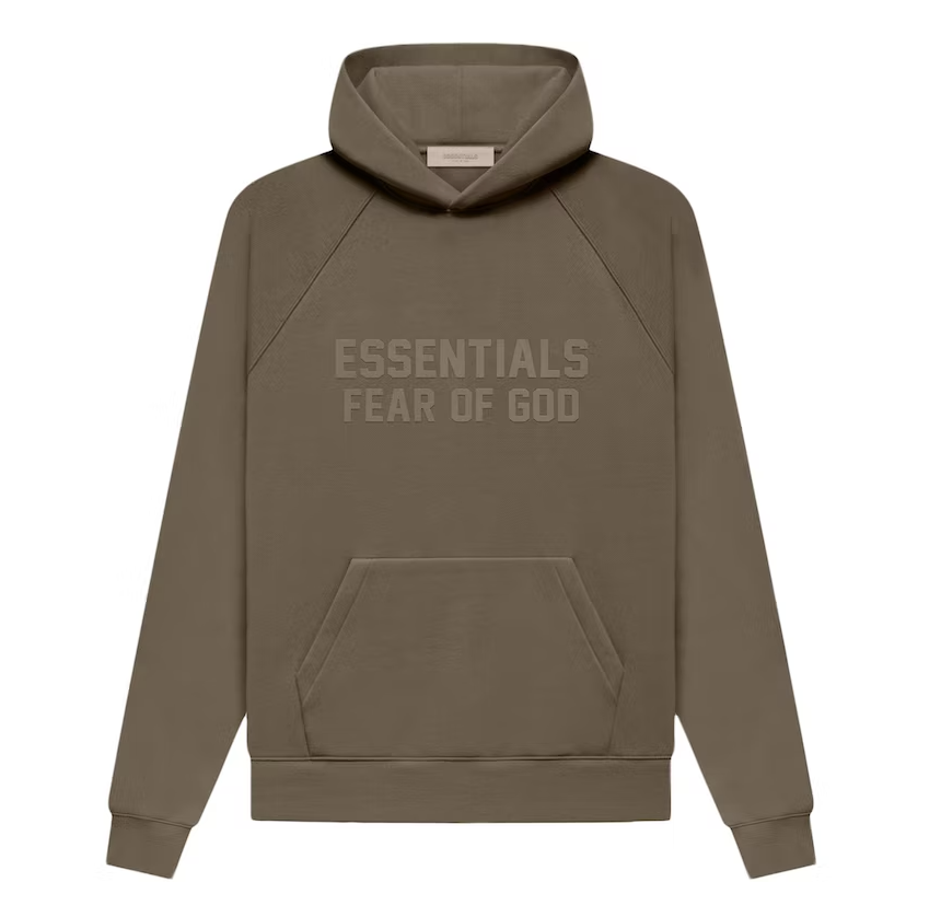 Fear of God Essentials Hoodie Wood