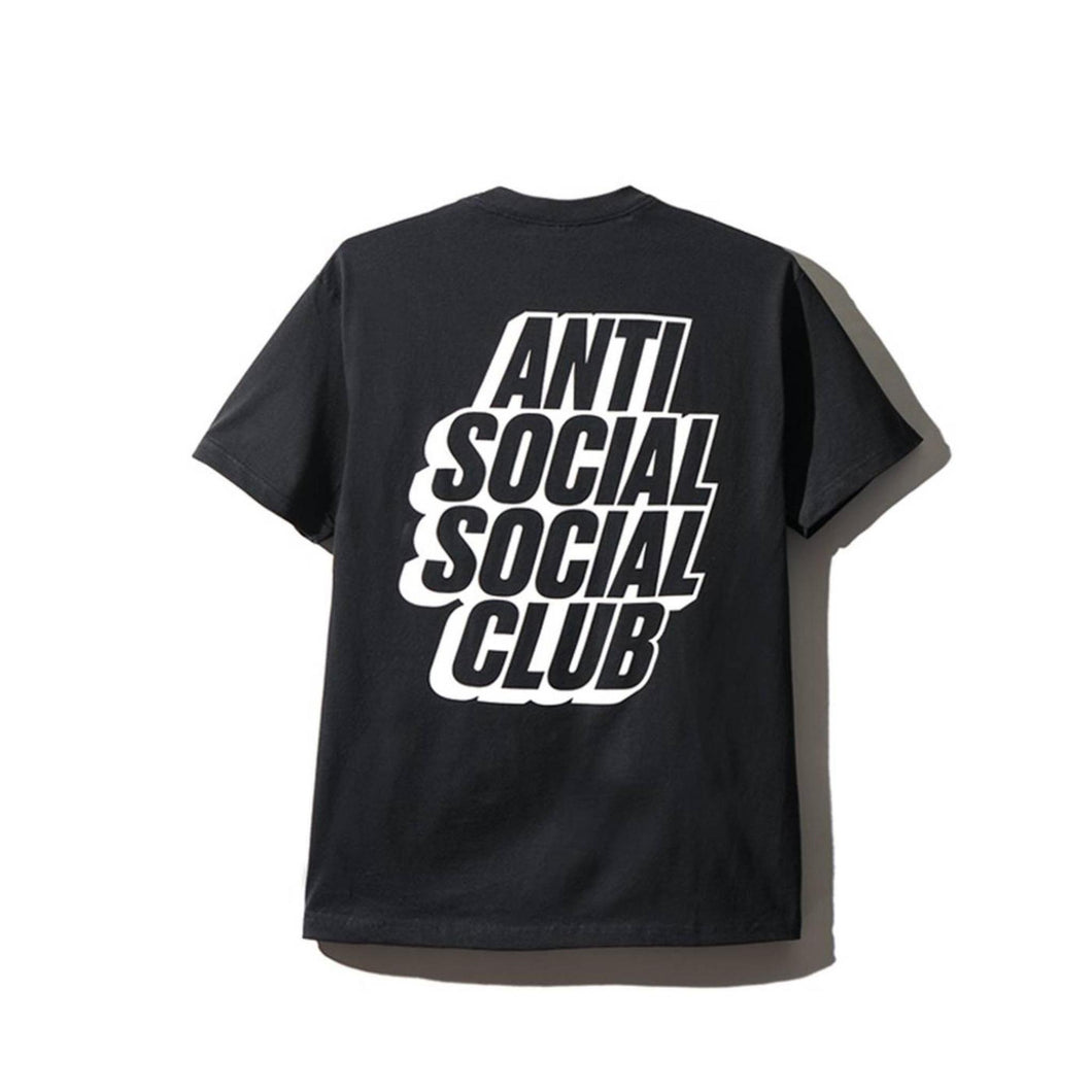 Anti Social Social Club Blocked Tee Black