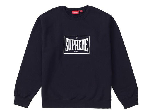 Supreme Warm Up Crewneck Black