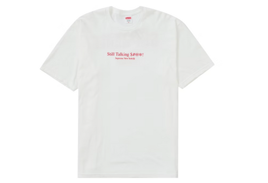 Supreme Still Talking Tee White