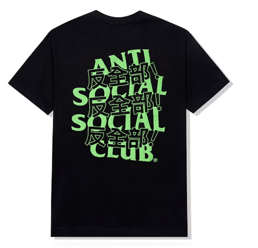 Anti Social Social Club Kaburosai Tee Black