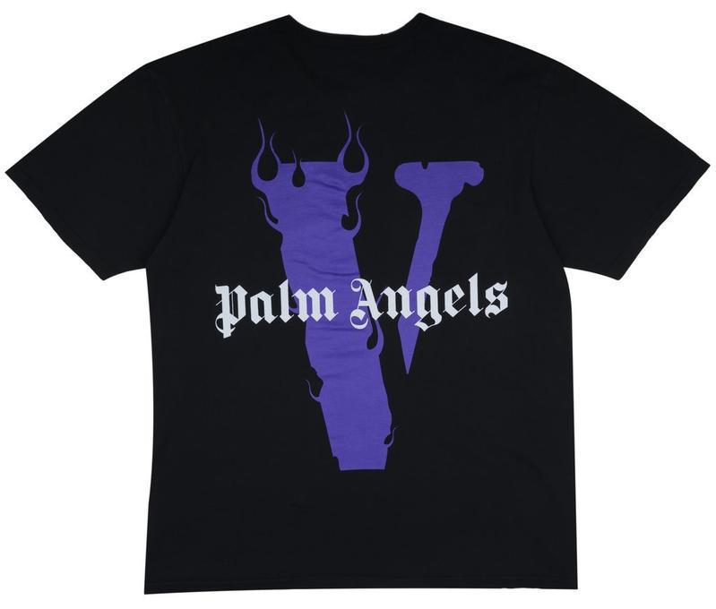 VLone x Palm Angels Black Tee