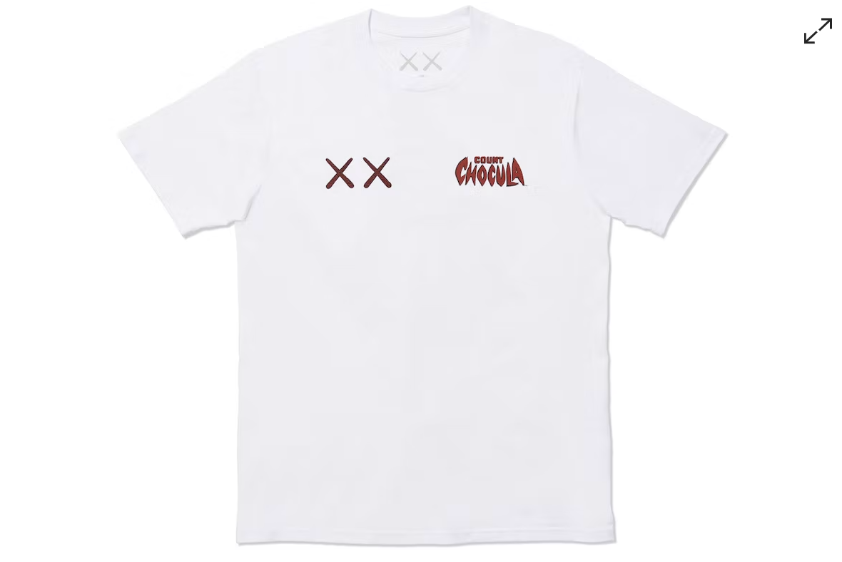 KAWS x Monsters Count Chocula T-shirt White