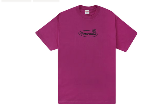 Supreme Warning Tee Magenta