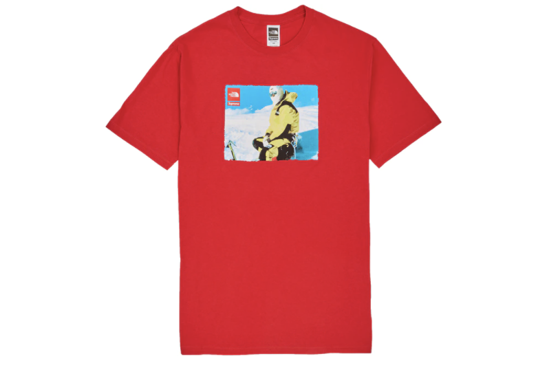 Supreme The North Face Photo Tee Red