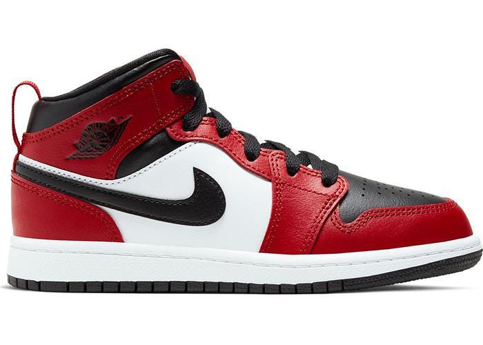 Jordan 1 Mid Chicago Toe (PS)