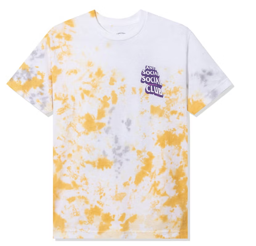 Anti Social Social Club Quest For Love Tie Dye Tee Tie Dye