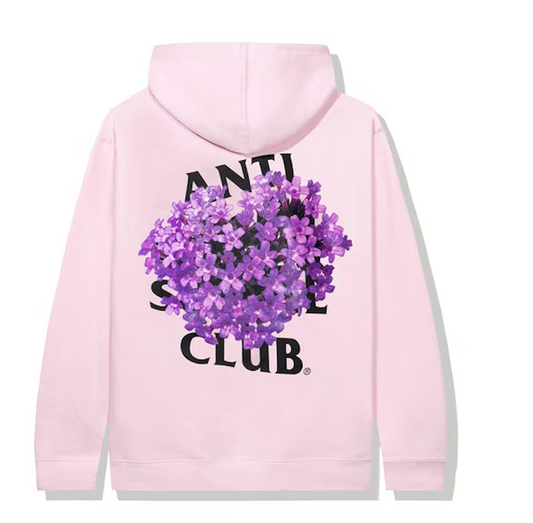 Anti Social Social Club All Rise Hoodie Pink