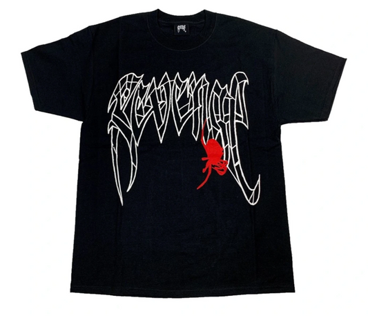 Revenge Spider Tee Black