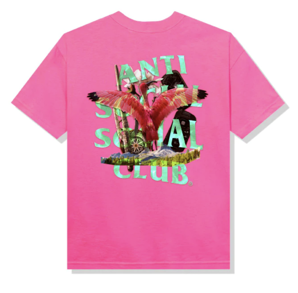 Antisocial Social Club 5:44 AM Pink Tee