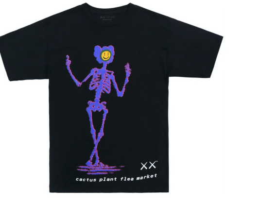 KAWS x Cactus Plant Flea Market T-shirt Black