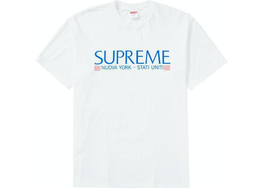 Supreme Nuova York Tee White